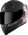 Produktbild: Bogotto H128 Fiori Helm, schwarz/pink, S