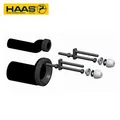 Produktbild: WC Anschlussgarnitur DN90 DN110 Pfuscherset mit 25mm Versatz Wand WC Anschluss