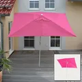 Produktbild: B-Ware Sonnenschirm Castellammare, Gartenschirm, 2x3m, Polyester/Alu, pink