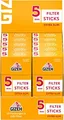 Produktbild: Gizeh Filter Sticks Extra Slim 5,3mm Durchmesser 3 Boxen (30 Packungen/ 3780 Filter)