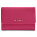 Produktbild: Lazarotti Bologna große Leder Damen-Geldbörse | großes Reißverschlussfach, 15 Kartenfächer, RFID-Schutz | 14 x 10 x 3,5 cm (2 Breiten einstellbar)