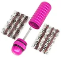 Produktbild: Peaty's Holeshot Tubeless Puncture Plugger Kit - Fahrradreifen Reparaturset, Einseitige Gabel Fahrrad Werkzeug für Reifenreparaturen, Fahrrad Reifenreparaturset mit 3-mm- und 1,5-mm-Plugs - Rosa