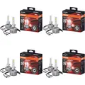 Produktbild: 4x Duo Box OSRAM H1 NIGHT BREAKER LED bis zu +230% 16W 12V P14.5s 6000K