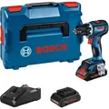 Produktbild: Bosch Professional 18 V Akku-Bohrschrauber GSR 18V-90 C inkl. 4 Ah Akkus
