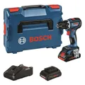 Produktbild: Bosch Akku-Bohrschrauber GSR 18V-90 C inkl. 2x4,0Ah, Ladegerät, in L-BOXX