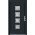 Produktbild: Panto Kunststoff-Haustür K025 Weiß-Anthrazit 110 cm x 210 cm DIN R