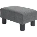 Produktbild: Homcom Sitzhocker, Dunkelgrau, Kunststoff, 30x24x40 cm, Wohnzimmer, Hocker, Sitzhocker