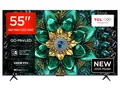 Produktbild: TCL 55Q6C QLED Mini LED 55 Zoll 4K Smart TV: Google TV, 144 Hz, Dolby Vision/Atmos, Onkyo 2.1 Sound, Gaming
