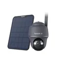 Produktbild: Reolink Überwachungskamera Akku Go PT Ultra+Solarpanel 4G LTE (Außenbereich, 8MP,4K,Intelligente Erkennung,355°&140° PTZ,mit 32GB microSD)
