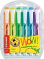 Produktbild: Stabilo Textmarker Leuchtmarker Set Swing Cool 6er Etui 1+4 mm 6 Farben sortiert