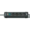 Produktbild: Brennenstuhl Premium-Line Steckdosenleiste 4-fach, schwarz, 1.8m