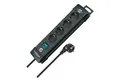 Produktbild: Brennenstuhl Brennenstuhl Steckdosenleiste 4-fach 1951140100 Premium-Line schwarz 1 Steckdosenleiste