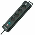 Produktbild: Brennenstuhl Premium Steckdosenleiste 4fach mit Schalter, schwarz