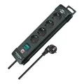 Produktbild: Brennenstuhl Steckdosenleiste 4-fach 1951140100 Premium-Line schwarz 1,8m