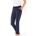 Produktbild: 7/8-Hose CLASSIC BASICS, Damen, Gr. 40, Normalgrößen, blau (marine, marine, getupft), 94% Polyester, 6% Elasthan, gemustert, unifarben, 7/8-Länge, Hosen 7/8-Hose