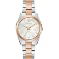 Produktbild: Bulova Damen Fashionuhr Surveyor in der Farbe Bicolor mit Edelstahlarmband, Gehäusedurchmesser: 31 mm, 98P207