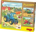 Produktbild: Puzzles Traktor & Co. 3 Motive je 24 Teile | Spiel | 1300444001 | Deutsch | 2015