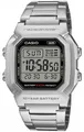 Produktbild: Casio Collection W-800HD-1AVEF Digitaluhr für Herren mit Edelstahl-Armband, wasserdicht bis 100m