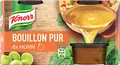 Produktbild: Knorr Bouillon Pur Huhn leckere Hühnerbouillon mit vollem Geschmack 6x 28 g