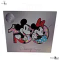 Produktbild: Disney 100 Mickey & Minnie Mouse Sammler-Set mit 2 Plüschfiguren, je 33 cm