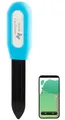 Produktbild: Royal Gardineer Bodenfeuchtesensor WLAN: Smarter Pflanzen-Bodenfeuchtigkeits- & Temperatursensor, BT, App, IP44 (Bodenfeuchtesensor WiFi, WLAN Feuchtigkeitssensor Pflanzen, Bodenfeuchtigkeit)