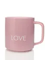Produktbild: Giftandprint Tasse Pink Love, Valentinstaggeschenke, Valentinstaggeschenk für die Liebste, Mikrowellengeeignet, Spülmaschinengeeignet, Mit Geschenkbox