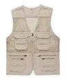 Produktbild: Daoba Sommer Outdoor Sport Weste Mesh Atmungsaktiv Safari Weste Mit Vielen Taschen Für Jagd Angeln Camping