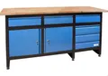 Produktbild: Güde 40481 GW 6/2XL Werkbank FSC Zertifizierte Arbeitsplatte Max.300 kg Traglast