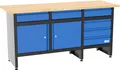 Produktbild: GÜDE Werkstatteinrichtung Werkstattwagen Werkbank Werkzeugschrank GW 6/2 XL