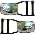 Produktbild: Wiltec Wohnwagenspiegel 2 Stück universal Außenspiegel 2er Set für Wohnwagen und Caravan mit Gummiriemen, drehbar und zusammenklappbar
