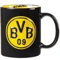 Produktbild: BVB Tasse Relief mit Innendekor Borussia Dortmund Kaffeebecher Becher Fanartikel