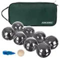 Produktbild: KRUZZEL Spielball Boulekugeln 8 Kugeln (Spar-Set, 8-St., Gartenspiel), fördert Bewegung, Koordination und soziale Interaktion