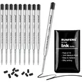 Produktbild: Kugelschreiber Nachfüllung 10er Set G2 1.0mm Schwarz Schreibwaren