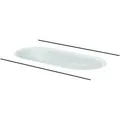 Produktbild: BetteComodo Unterbau-Waschtisch, ohne Hahnloch, A218, 774 x 380 mm, A218-000, Farbe: Weiß