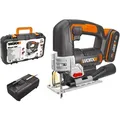 Produktbild: Worx 20 V Akku-Stichsäge 1 x 2 Ah WX543