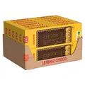 Produktbild: LEIBNIZ Choco Edelherb, 12er Pack, knusprige Butterkekse eingebettet in Zartbitterschokolade, Großpackung als Vorrat oder zum Verkauf (12 x 125 g)