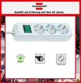 Produktbild: BRENNENSTUHL 3-Fach Steckdosenleiste Eco Line - Kinderschutz & Kontrollschalter