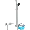 Produktbild: Precision Flow - Duschset mit Thermostat, Chrom 34805001 - Grohe