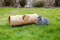 Produktbild: Nagertunnel aus Leinen Länge 50cm Durchmesser 18 cm Kerbl 81775 Tunnel Rückzug