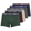 Produktbild: Jack & Jones Trunk JACOLIVER TRUNKS 5 PACK NOOS (Packung, 5-St) grau XXL