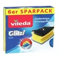 Produktbild: Vileda Glitzi Plus Topfreiniger mit Antibac 10471 , 1 Vorteilspack = 6 Stück