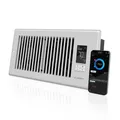 Produktbild: AIRTAP T4 Weiß, BoosterLüfter mit leisem Register und Thermostatsteuerung. He...