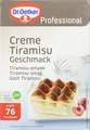 Produktbild: Dr. Oetker Professional, Creme Tiramisu-Geschmack, Dessertpulver in 1 kg Packung, 1-39-204230