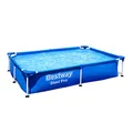 Produktbild: Bestway Steel Pro Frame Pool ohne Pumpe 221 x 150 x 43 cm, blau, eckig