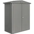 Produktbild: Biohort Metall-Gerätehaus Europa Quarzgrau-Metallic 1,3 m²