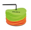 Produktbild: Select Trainingshilfe Markierungsteller (12x gelb, 12x orange, ca. 15cm) - inklusive