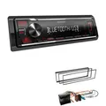 Produktbild: Kenwood 1-DIN Autoradio Bluetooth Streaming USB AUX für Citroen C2 2003-2009