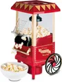 Produktbild: KORONA Popcornmaschine Popcorn Maschine 41100 1200 Watt Fettfreie Zubereitung Retro-Design