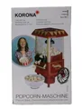 Produktbild: Korona 41100 Popcorn Maschine | Leistungsstarke 1200 Watt, Retro-Design, Rot