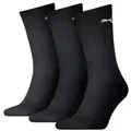 Produktbild: Puma 3P Sport Crew Socks Schwarz Gr 39/42